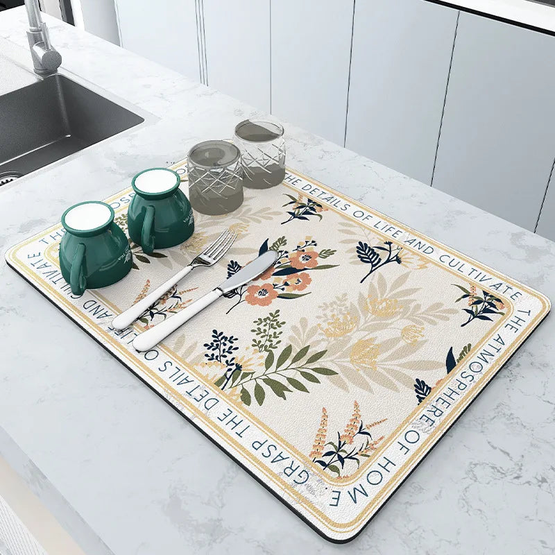 Absorbent,
Coffee mat,
Dish mat,
Countertop protector,
Spill-proof,
Non-slip,
Kitchen accessory,
Quick-drying,
Machine washable,
Stylish design,
Durable,
Easy to clean,
Coffee station,
Drip mat,
Elegant,
Surface protection,
Versatile,
Heat resistant,
Home decor,
Functional,