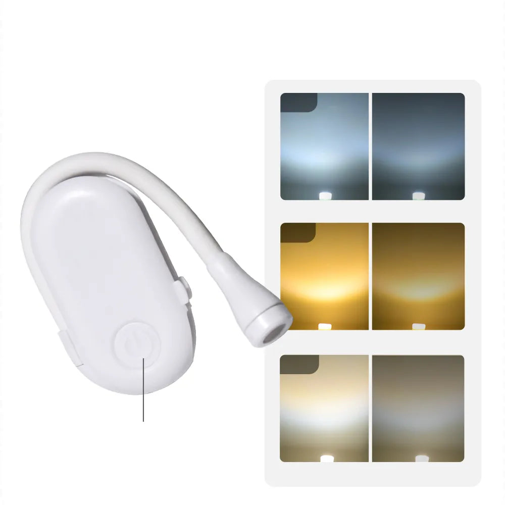 Portable Mini Book Light Clips