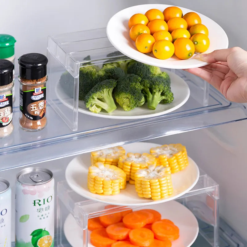 Refrigerator organizer shelves,
Fridge layering system,
Food storage separators,
Adjustable fridge shelves,
Space-saving refrigerator shelves,
Kitchen fridge organizers,
Multi-tiered fridge shelves,
Durable fridge separators,
Easy-install refrigerator shelves,
Food storage solutions,
Organized fridge system,
Refrigerator space maximizer,
Condiment and snack organizers,
Versatile fridge shelves,
Clear fridge dividers,
Stackable refrigerator shelves,
Fridge compartment organizers,
Easy-access fridge storage,