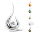 Abstract art,
Ceramic statue,
Orange gold,
Modern decor,
Artistic centerpiece,
Home accent,
Unique sculpture,
Contemporary design,
Vibrant colors,
Decorative piece,
Elegant art,
Statement piece,
Quality craftsmanship,
Artistic expression,
Eye-catching,
Luxurious finish,
Eclectic decor,
Stylish ornament,
Timeless design,
Interior decoration,