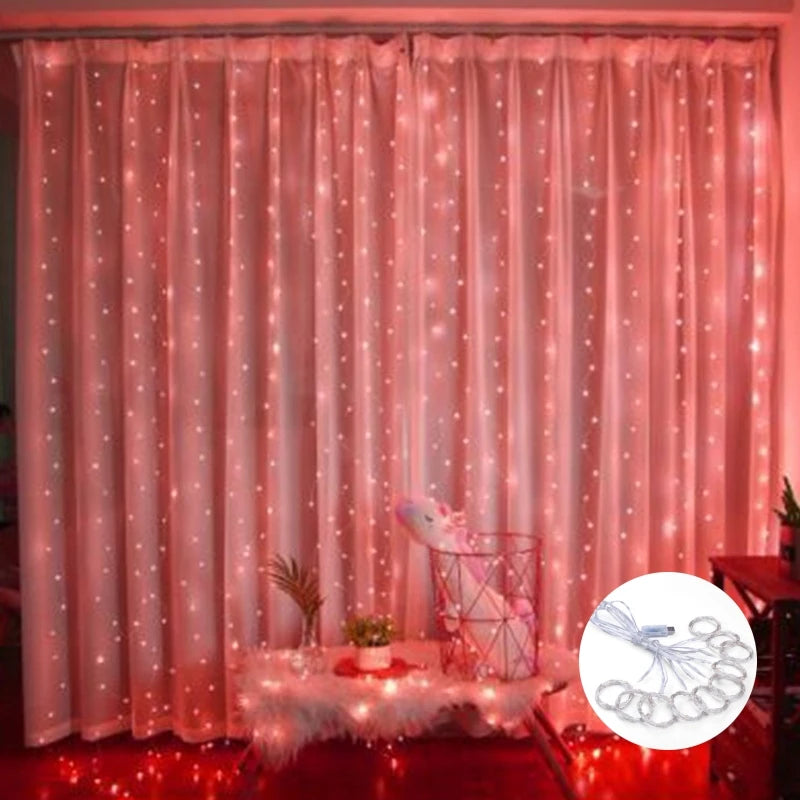 LED curtain lights,
Decorative fairy lights,
Warm white LED lights,
Indoor string lights,
Outdoor curtain lights,
Twinkling fairy lights,
Party decoration lights,
Wedding string lights,
Ambiance lighting,
Versatile LED lights,
Energy-efficient fairy lights,
Drape lights for events,
Cozy home decor lights,
Soft glow curtain lights,
Romantic lighting solution,
Colorful LED curtain lights,
Wall decor lighting,
Easy-install string lights,
Festive holiday lights,
Waterproof LED lights