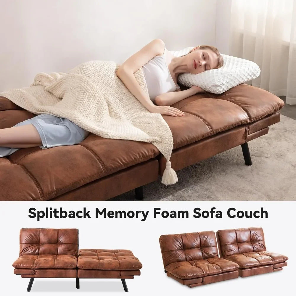 Convertible Futon Sofa Bed