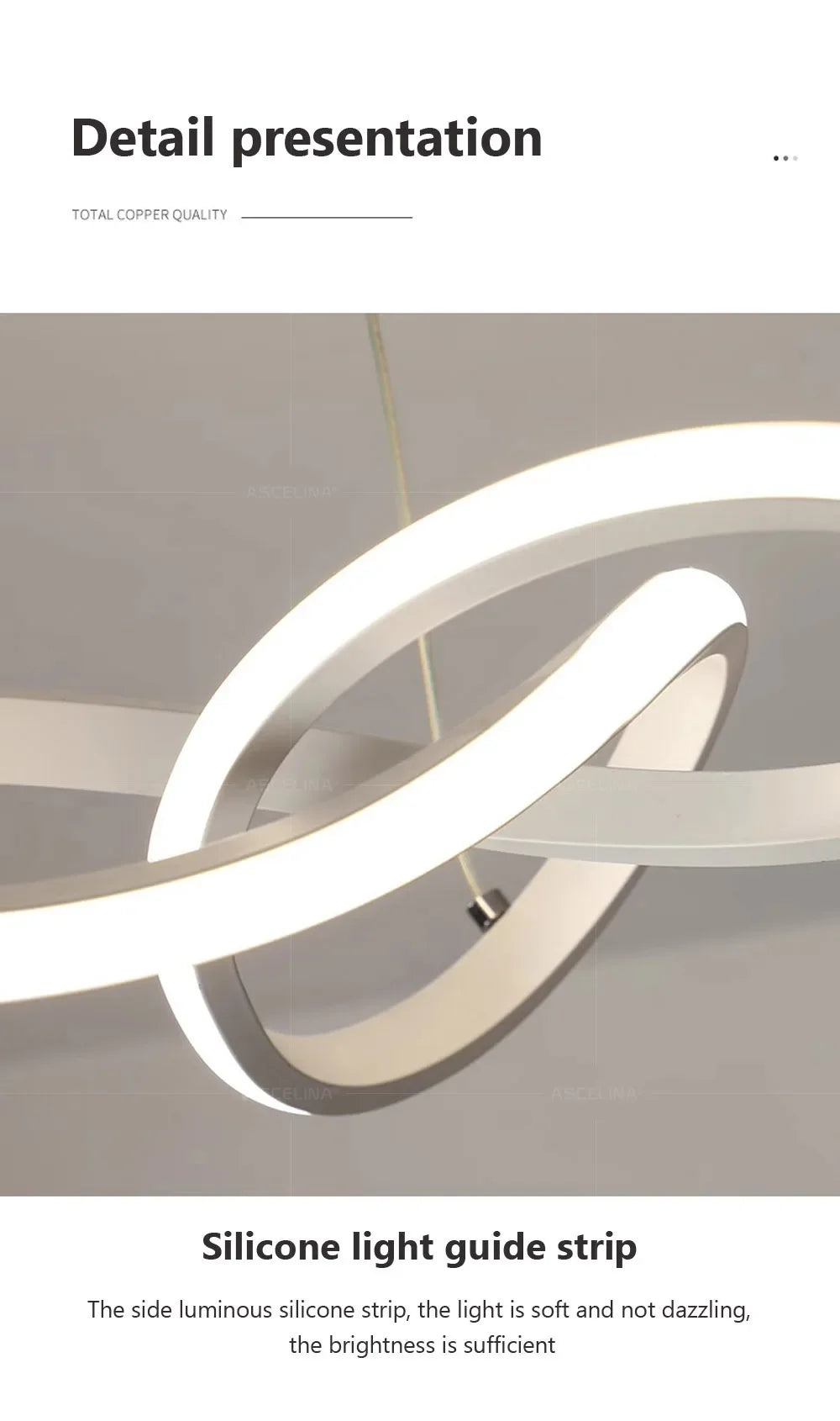 Modern chandelier Nordic LampS