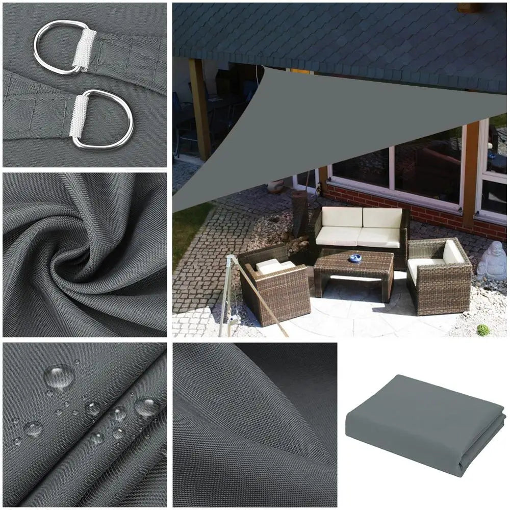 Waterproof Sun Shelter Triangle Sunshade
