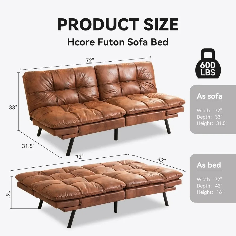 Convertible Futon Sofa Bed
