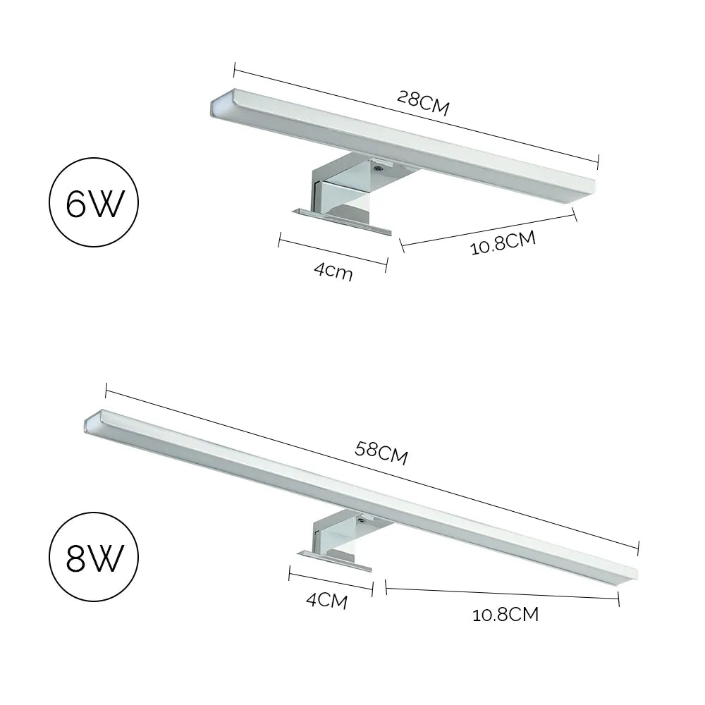 Mirror LED Light Lamp