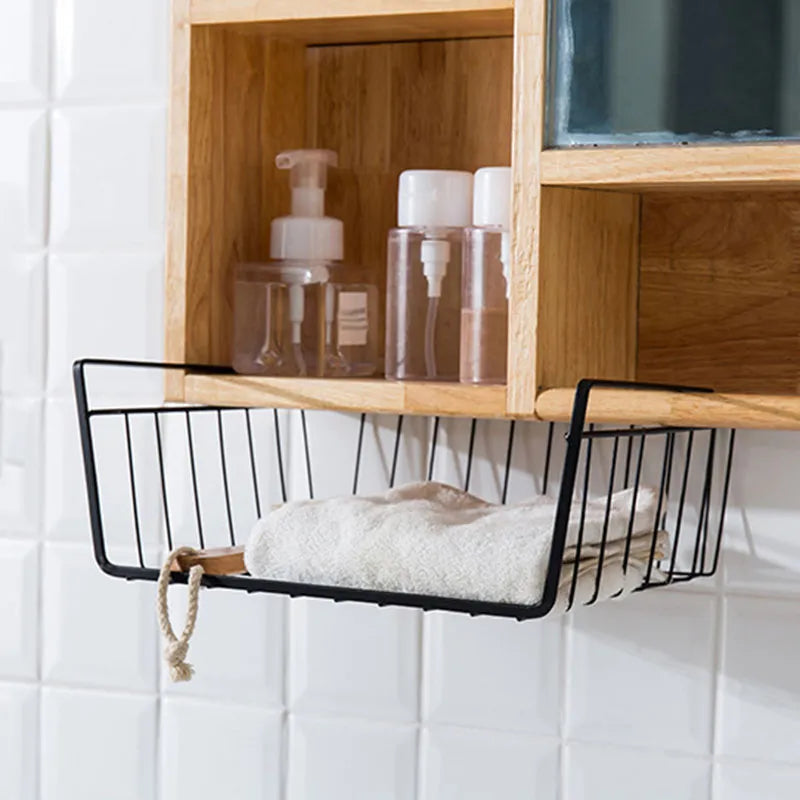 Multipurpose Hanging Wire Basket Organizer