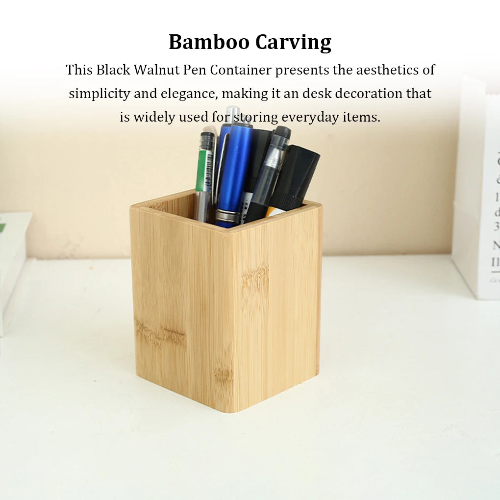 Wooden Stationery Organizer