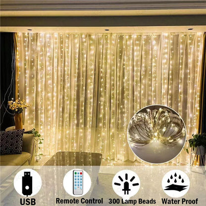 LED fairy curtain lights,
Decorative string lights,
Warm white fairy lights,
Indoor LED lights,
Twinkling curtain lights,
Ambient lighting decor,
Window fairy lights,
Party decoration lights,
Whimsical garland lights,
Soft glow LED lights,
Versatile fairy lights,
Cozy atmosphere lighting,
Energy-efficient string lights,
Holiday decor lights,
Easy-install fairy lights,
Romantic lighting solutions,
Multi-functional LED lights,
Cascading string lights,
Bedroom decor lights,
Home decoration accessories