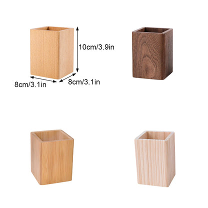 Wooden Stationery Organizer