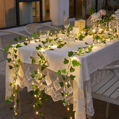 Maple Leaf Garland Fairy Lights