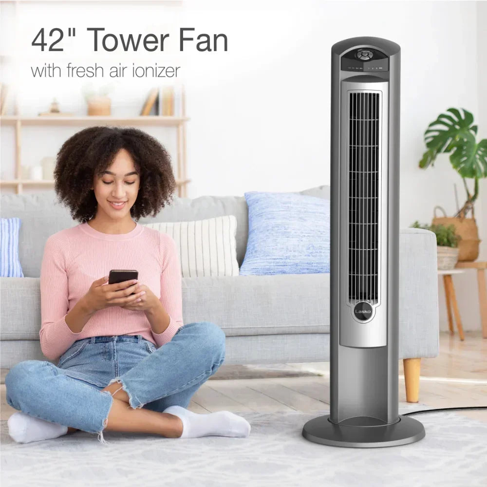 Wind Curve Tower Fan With Ionizer And Remote