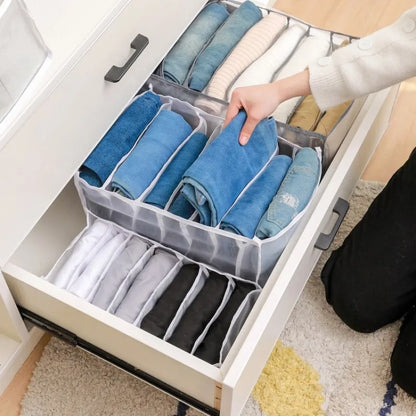 Jeans Clothes Organization Storage Box Cabinets