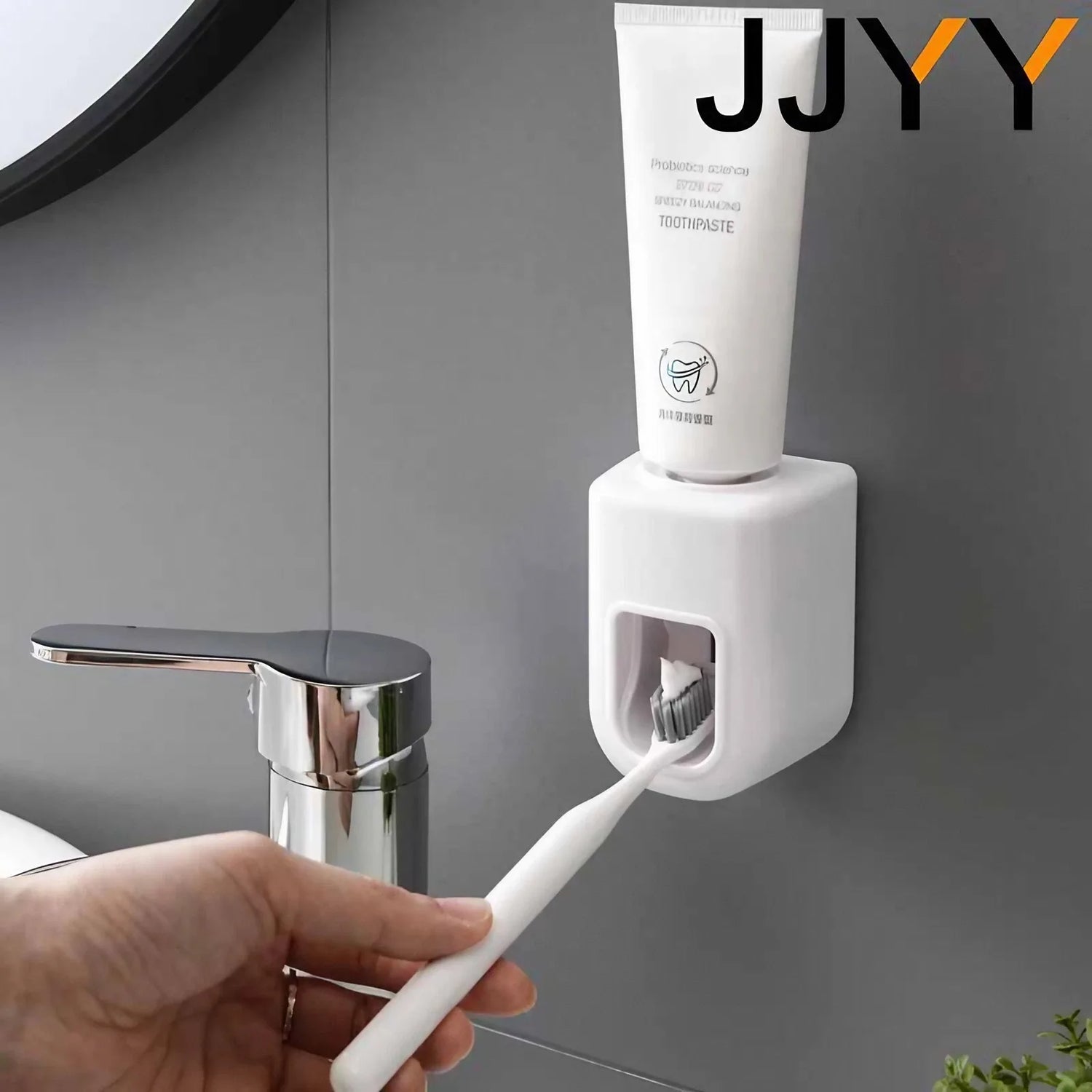 JJYY Automatic Wall Mounted Toothpaste Dispenser