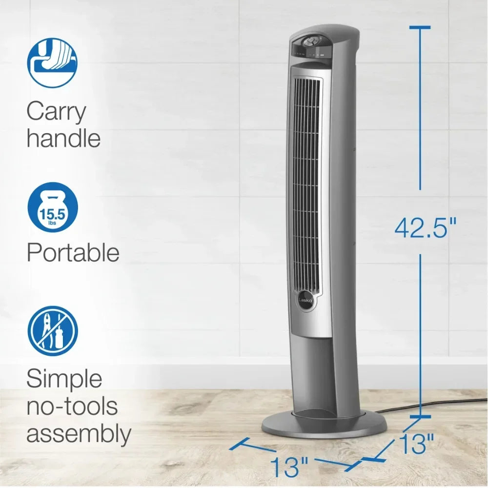 Wind Curve Tower Fan With Ionizer And Remote