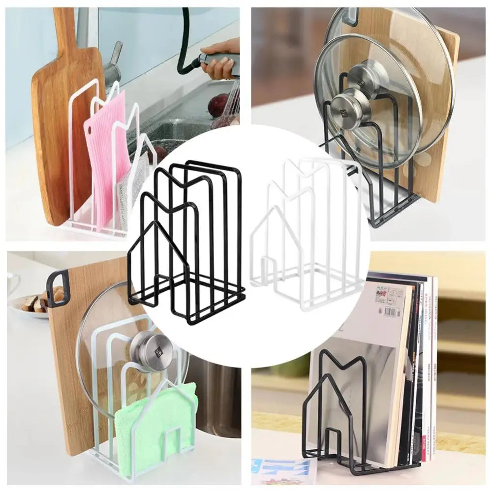 Iron Art Rack Shelf Stand