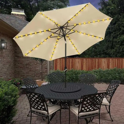 LED Solar Power Patio Umbrella Lights