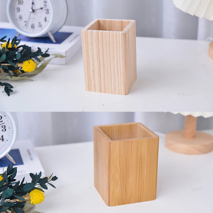 Wooden Stationery Organizer