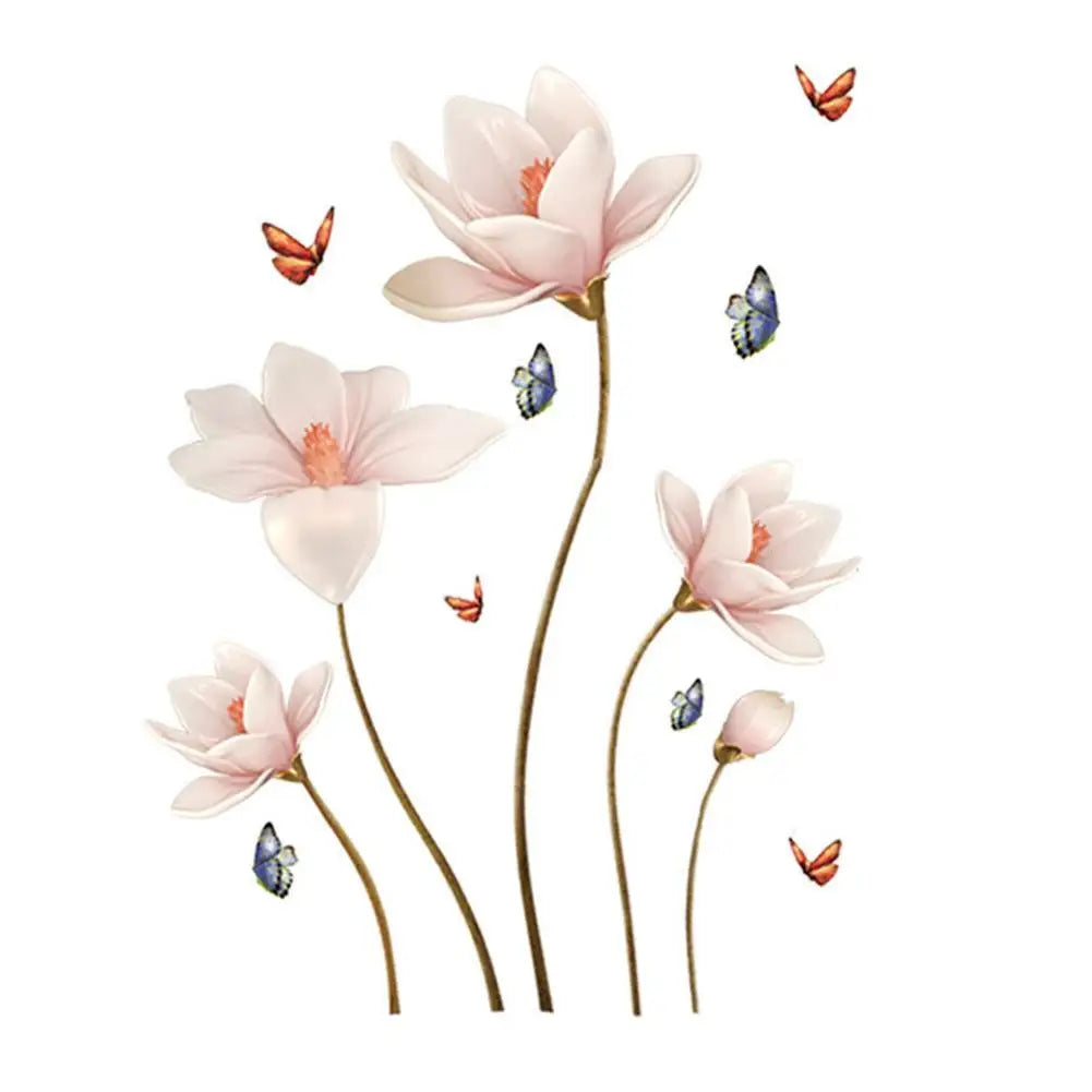 Removable 3D Flower Wall Sticker