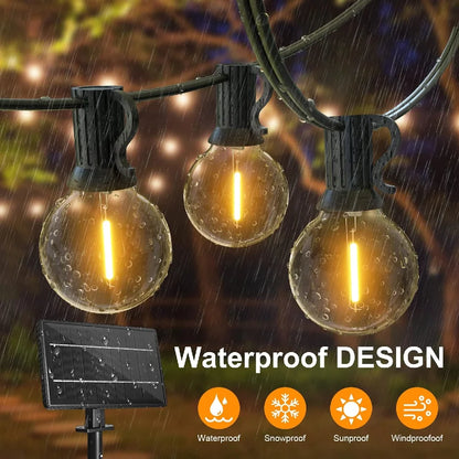 Outdoor Weatherproof G40 Bulbs Garden Hanging Lights