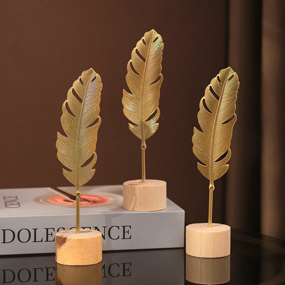 Wooden Ginkgo Leaf Ornaments