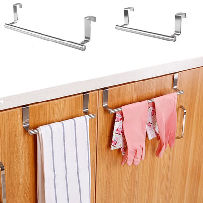 Kitchen Cabinet Door Towel Bar