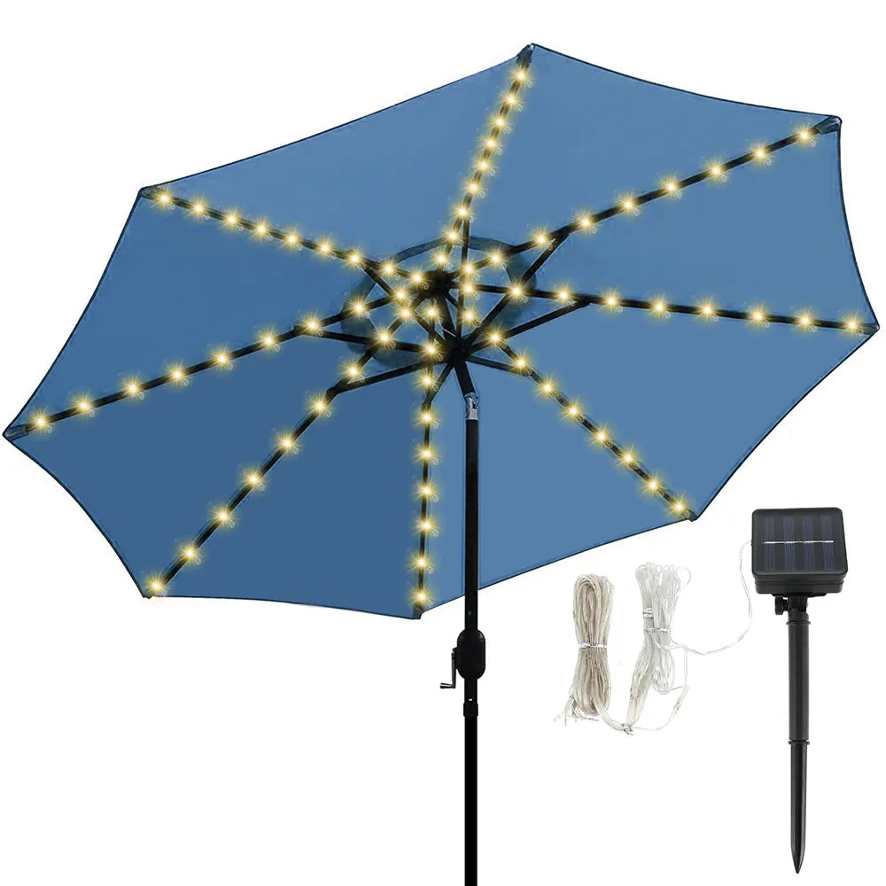 Solar Parasol String Light