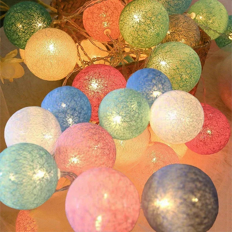 Cotton ball lights,
String lights,
Decorative lighting,
Fairy lights,
LED cotton lights,
Cozy ambiance,
Indoor string lights,
Bedroom decor,
Party lights,
Wedding decorations,
Soft glow lights,
Colorful string lights,
Eco-friendly lights,
Whimsical decor,
Festive lighting,
Drape lights,
Home accents,
Holiday decorations,
Soft cotton lights,
Versatile lighting,