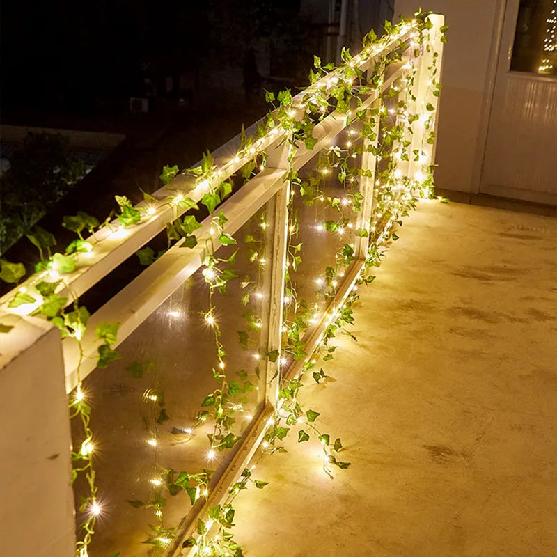 Maple Leaf Garland Fairy Lights