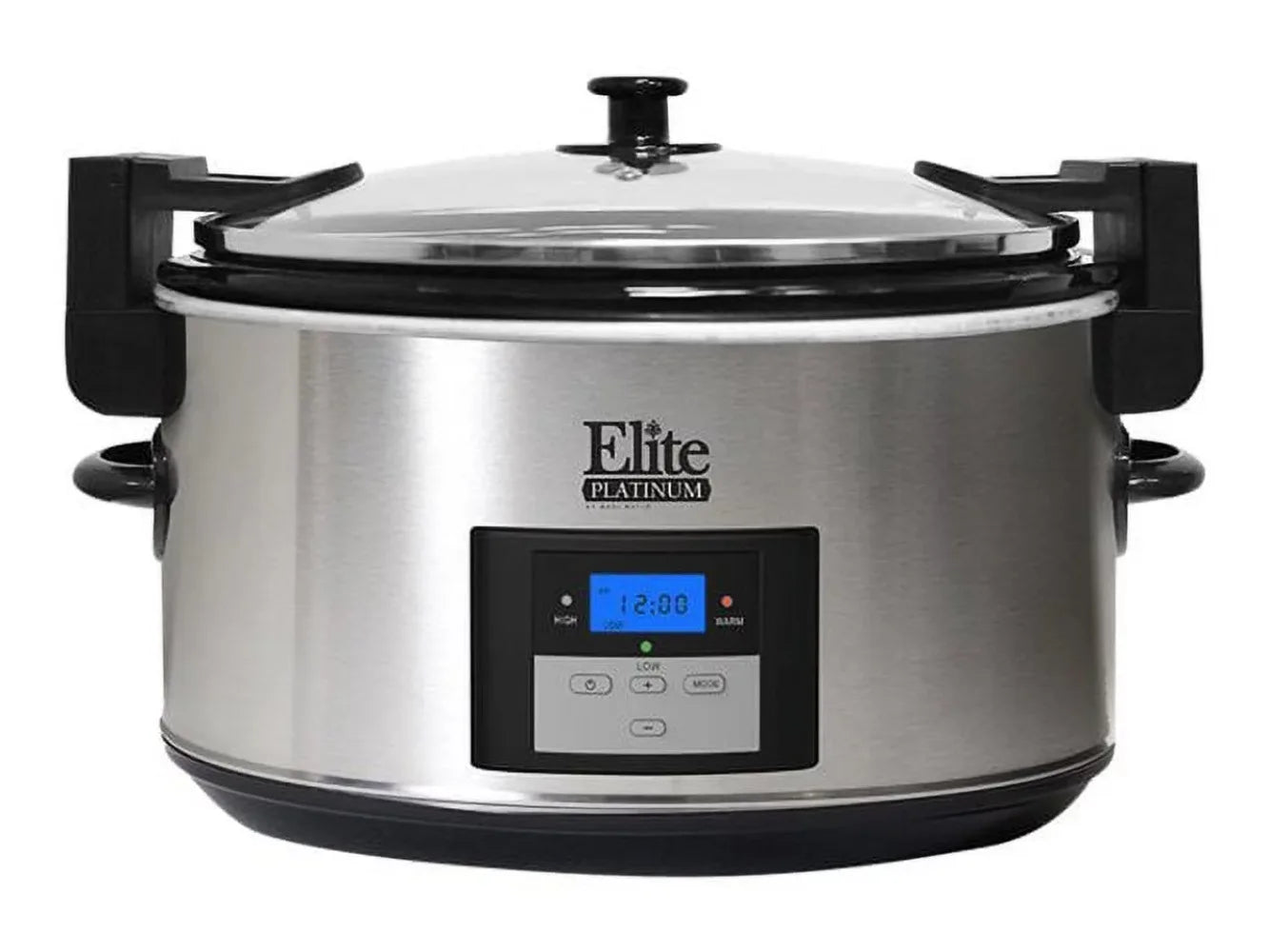 Stainless Steel Digital Elite Platinum Slow Cooker