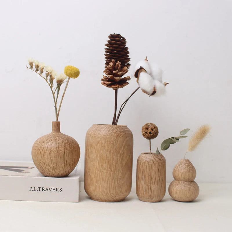 Minimalism Wooden Vase