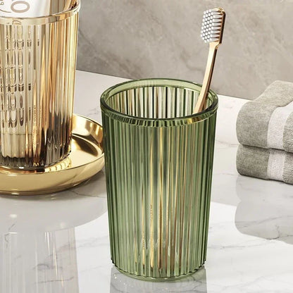 Acrylic cup,
Mouthwash holder,
Toothbrush organizer,
Bathroom accessory,
Modern design,
Durable,
Lightweight,
Break-resistant,
Easy to clean,
Stylish decor,
Crystal-clear,
Multipurpose,
Contemporary,
Functional design,,
Countertop essential,
Stain-resistant,
Odor-free,
Practical,
Elegant storage,
Hygiene accessory,