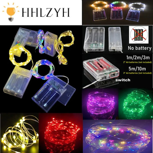 HHLZYH Copper Wire LED Fairy Lights