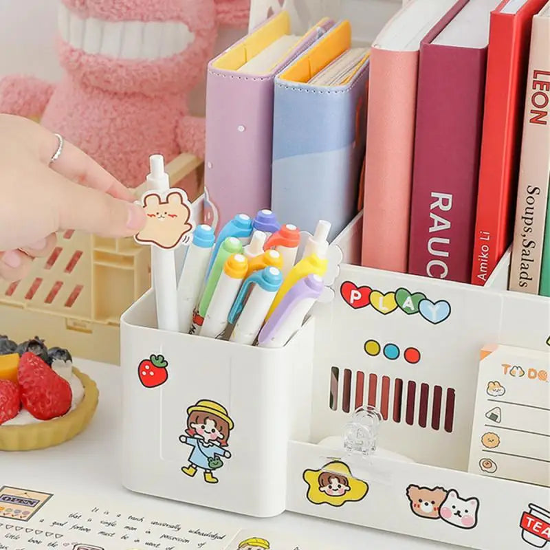 Kawaii Office Book Storage Desk