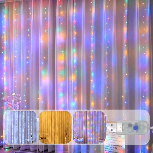 Curtain Garland Led String Lights