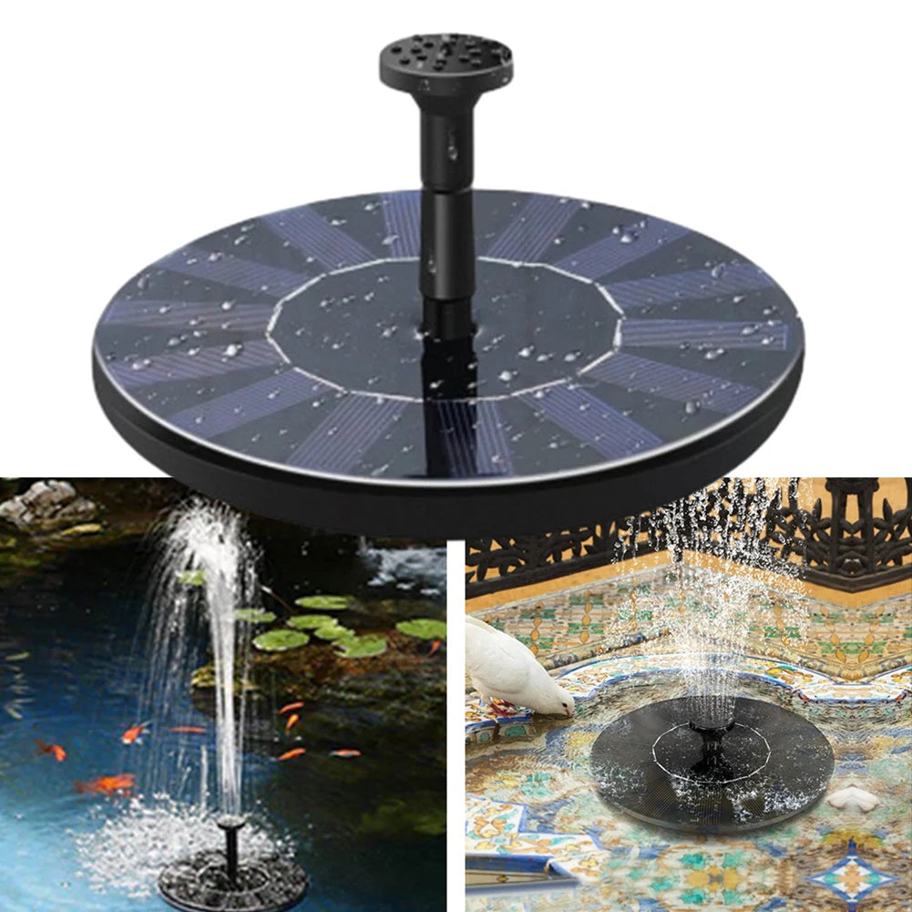 Solar Floating Water Fountain