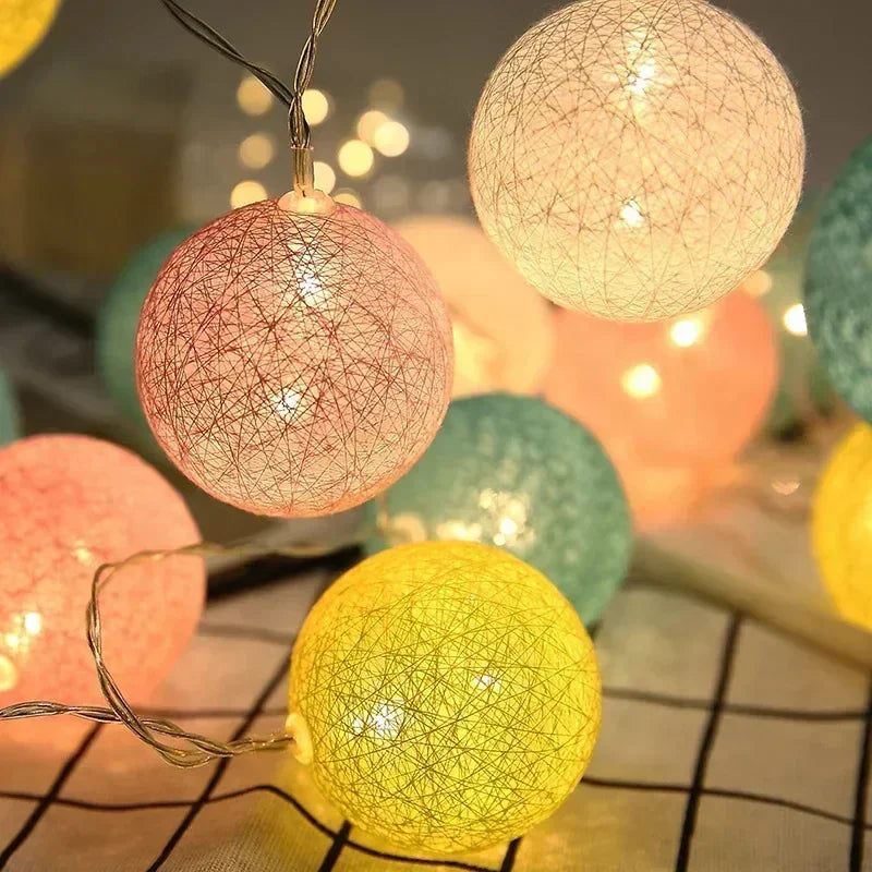 Cotton ball lights,
String lights,
Decorative lighting,
Fairy lights,
LED cotton lights,
Cozy ambiance,
Indoor string lights,
Bedroom decor,
Party lights,
Wedding decorations,
Soft glow lights,
Colorful string lights,
Eco-friendly lights,
Whimsical decor,
Festive lighting,
Drape lights,
Home accents,
Holiday decorations,
Soft cotton lights,
Versatile lighting,