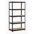 5-tier shelving unit,
Steel storage shelves,
Freestanding shelving unit,
Heavy-duty shelves,
Black metal shelving,
Industrial storage unit,
Adjustable shelving rack,
Garage shelving solution,
Kitchen storage shelves,
Versatile shelving unit,
Home organization shelves,
Multi-purpose storage rack,
Durable shelving unit,
Space-saving shelves,
Book and display shelves,
Easy assembly shelving,
Modern storage solutions,
Functional home decor,
Workshop shelving unit,
Utility storage shelves