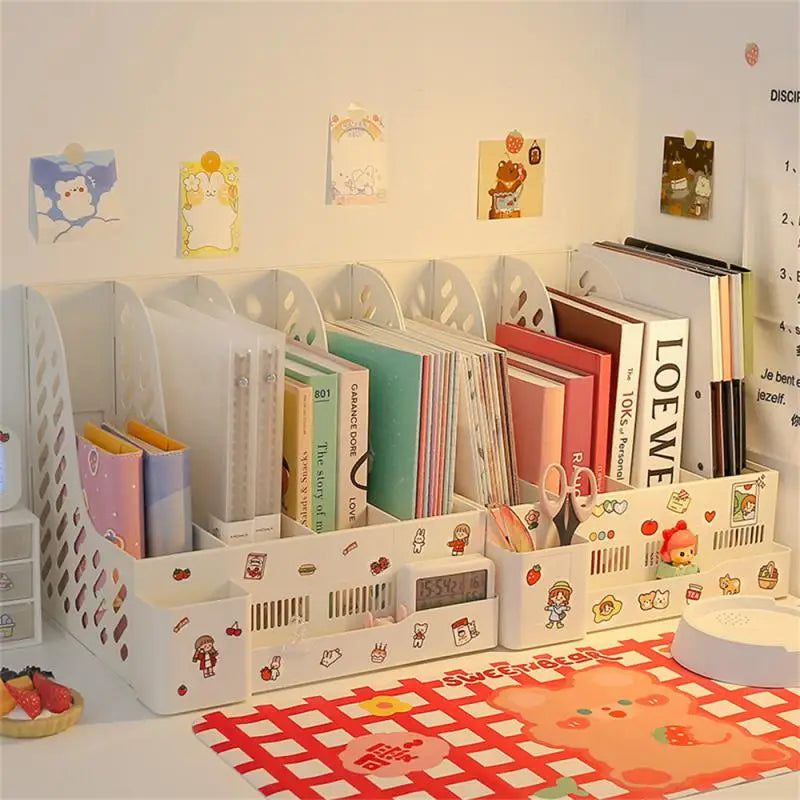 Kawaii Office Book Storage Desk