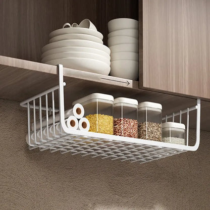 Hanging Net Basket Cabinet Storage