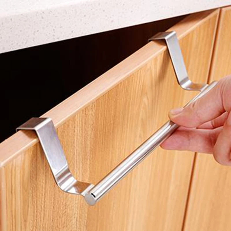 Kitchen Cabinet Door Towel Bar