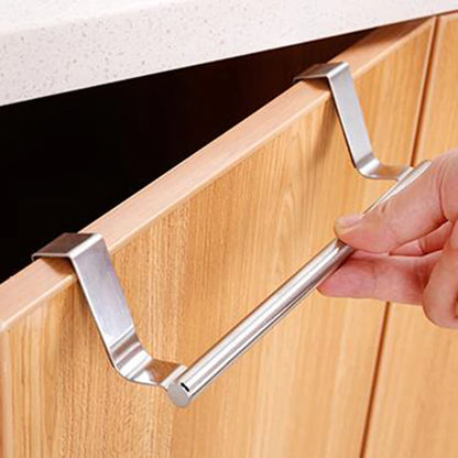 Kitchen Cabinet Door Towel Bar