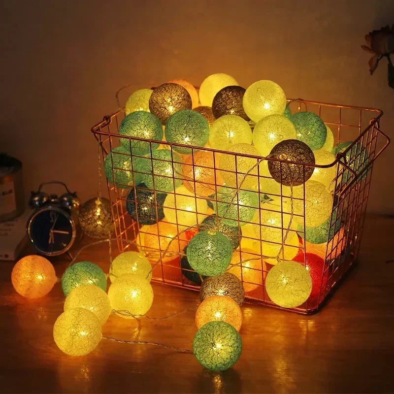 Cotton ball lights,
String lights,
Decorative lighting,
Fairy lights,
LED cotton lights,
Cozy ambiance,
Indoor string lights,
Bedroom decor,
Party lights,
Wedding decorations,
Soft glow lights,
Colorful string lights,
Eco-friendly lights,
Whimsical decor,
Festive lighting,
Drape lights,
Home accents,
Holiday decorations,
Soft cotton lights,
Versatile lighting,