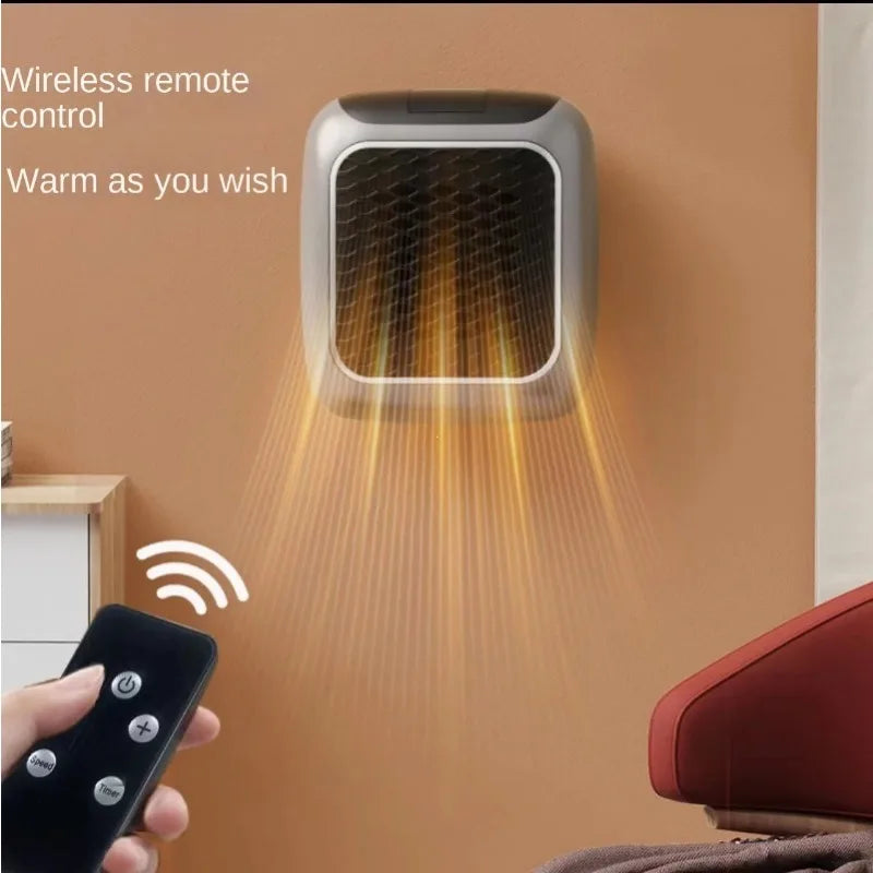 Wall Mounted Heater Remote Controlled