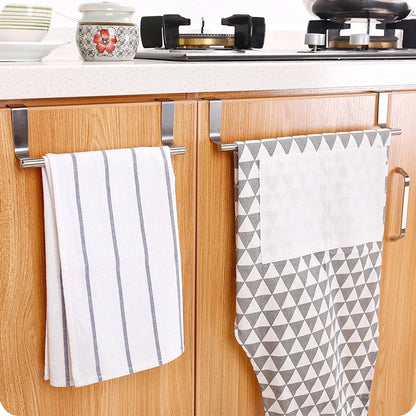 Kitchen Cabinet Door Towel Bar