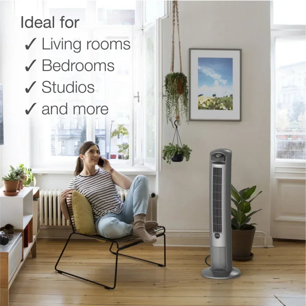 Wind Curve Tower Fan With Ionizer And Remote