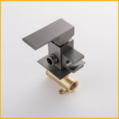 Square Spray Gun Brass Valve