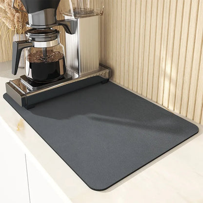 Absorbent,
Coffee mat,
Dish mat,
Countertop protector,
Spill-proof,
Non-slip,
Kitchen accessory,
Quick-drying,
Machine washable,
Stylish design,
Durable,
Easy to clean,
Coffee station,
Drip mat,
Elegant,
Surface protection,
Versatile,
Heat resistant,
Home decor,
Functional,
