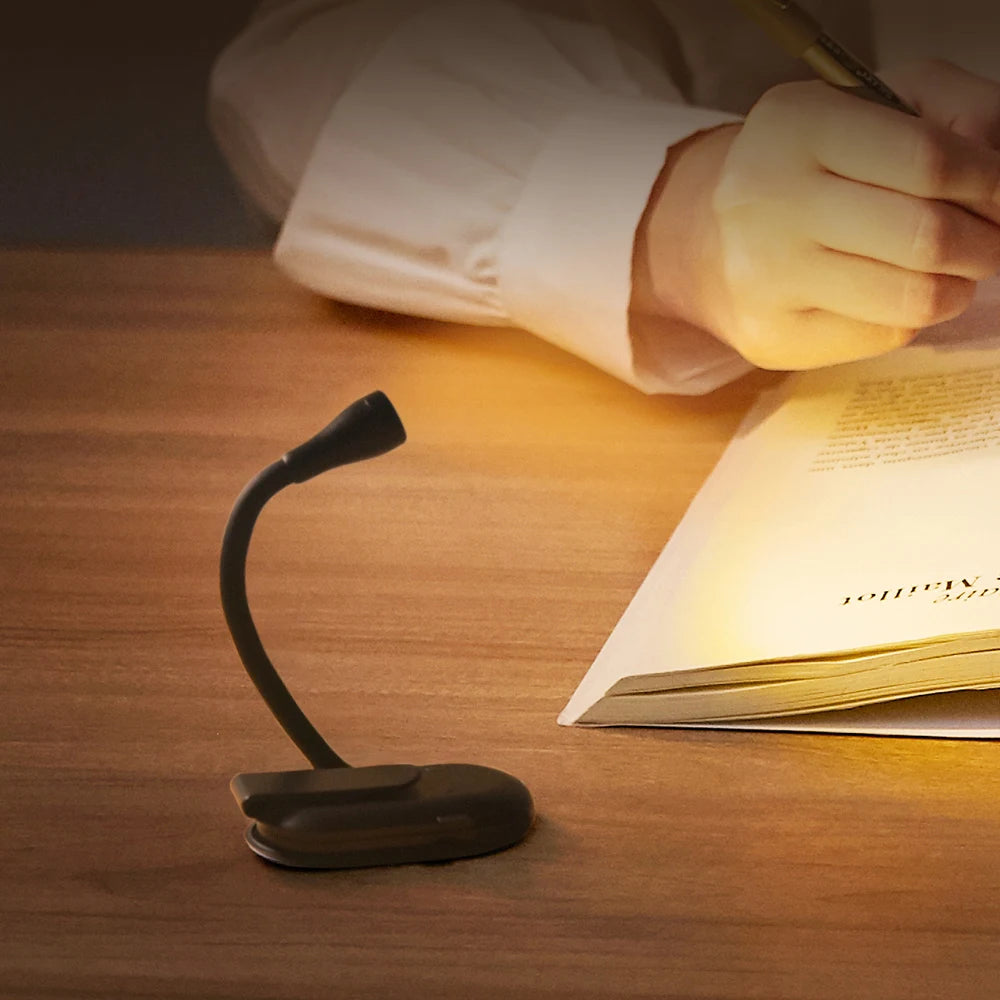 Portable Mini Book Light Clip