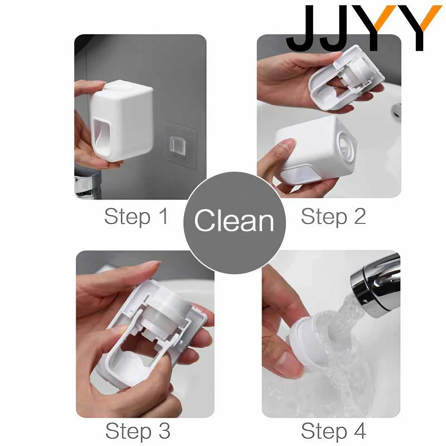 JJYY Automatic Wall Mounted Toothpaste Dispenser